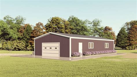 steel metal building house plans|30x60 metal building house plans.